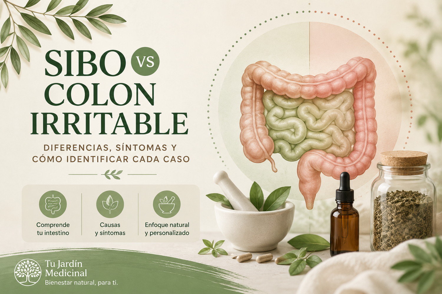 SIBO vs Colon Irritable: diferencias, síntomas y cómo saber cuál puede estar detrás de tus molestias digestivas