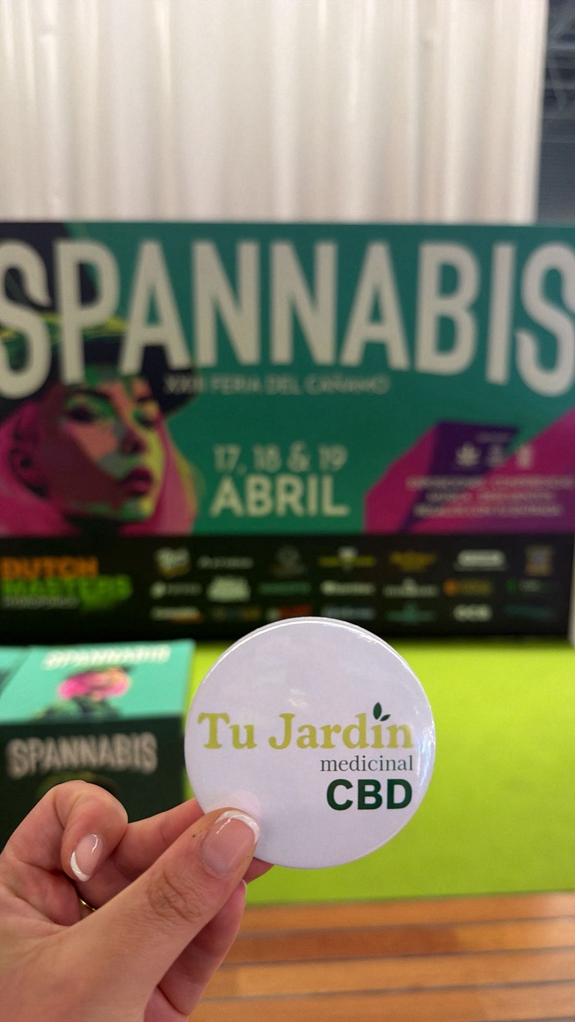 Tu Jardin Medicinal CBD en Spannabis 2026 Bilbao
