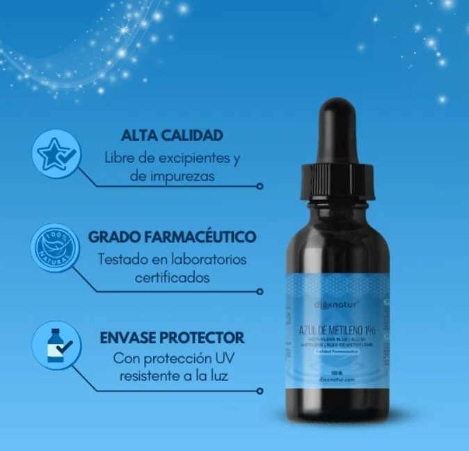 Azul de metileno 1% 100 ml