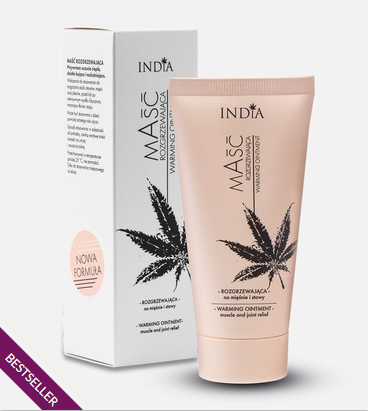 Ungüento calentador, 50 ml con cáñamo