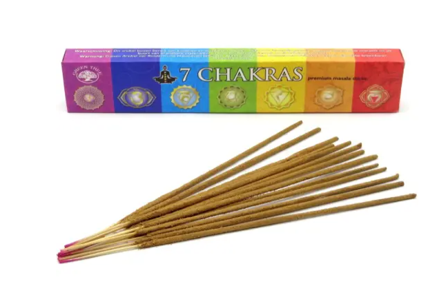 Incienso Green Tree 7 Chakras 15g