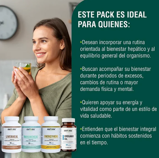 Pack Apoyo hepático y detox- Bienestar digestivo