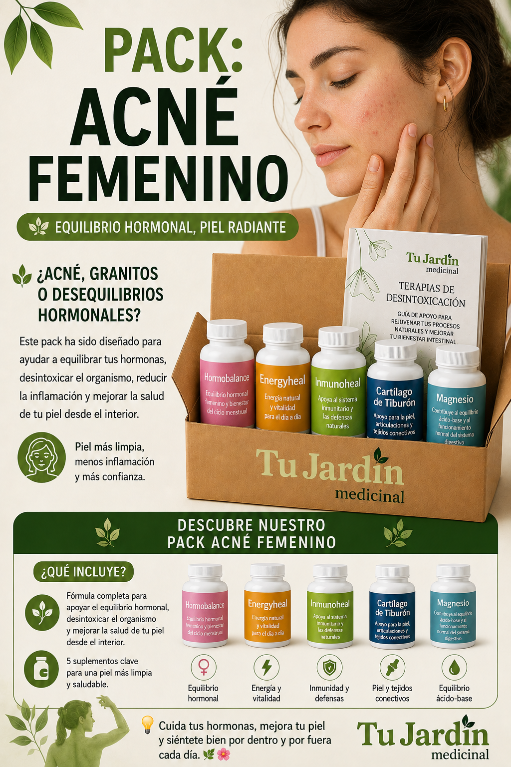 Pack Bienestar - Acné Femenino