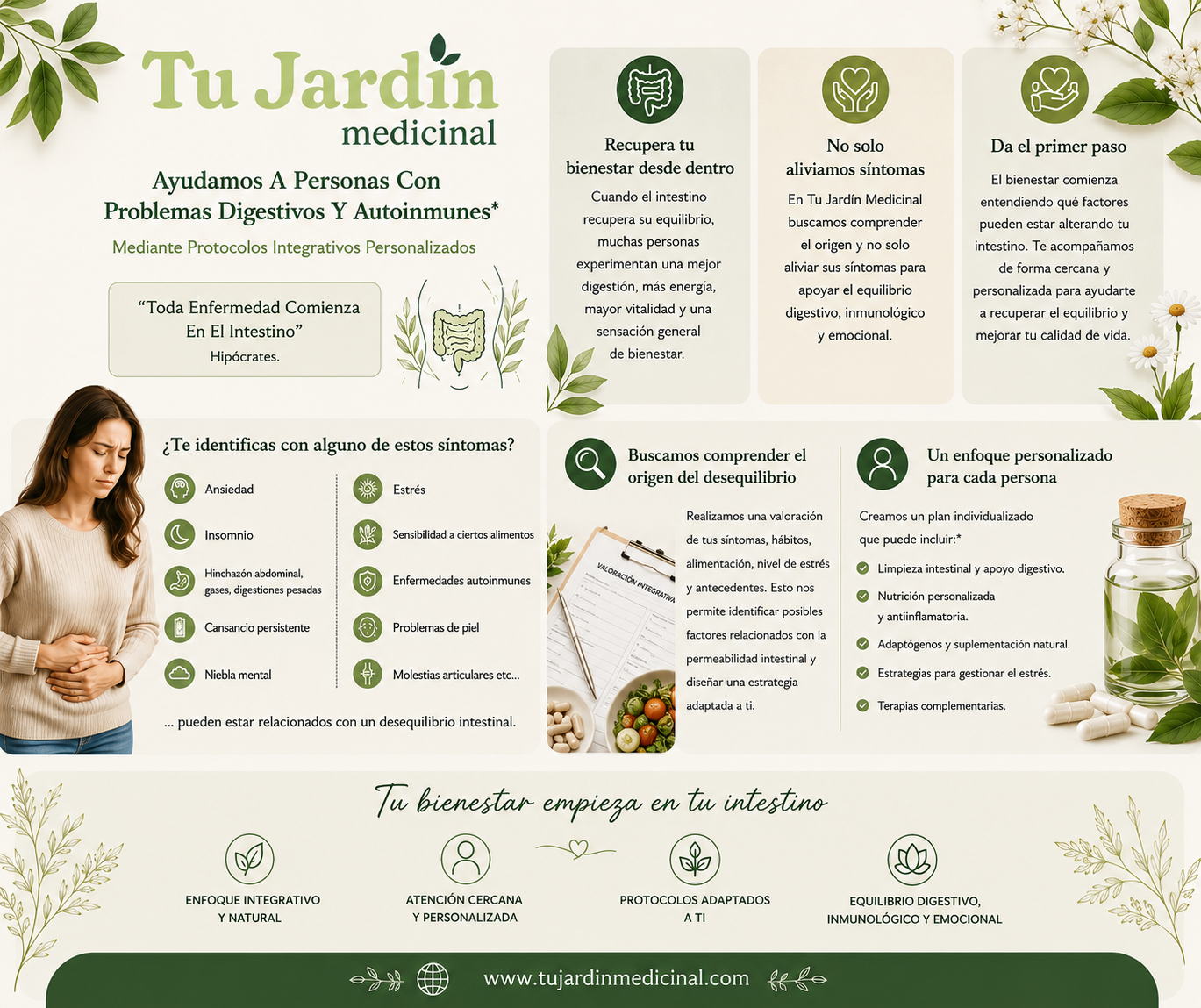 Consulta Online/Presencial + Tratamiento Integrativo Personalizado