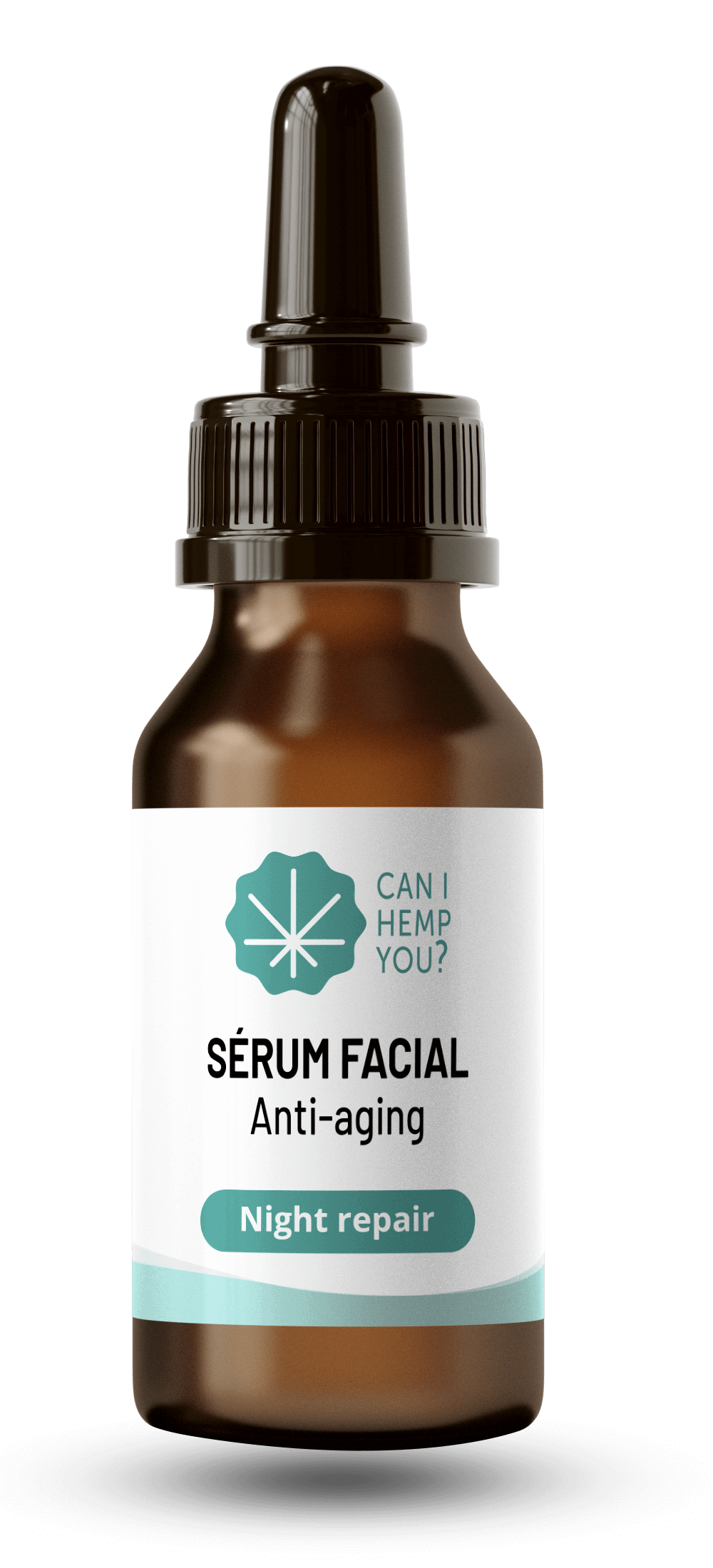 Serum Facial Antiarrugas de noche con CBD, Q10 y Comino Negro