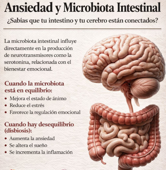 Ansiedad e intestino: cómo se relacionan según la evidencia actual