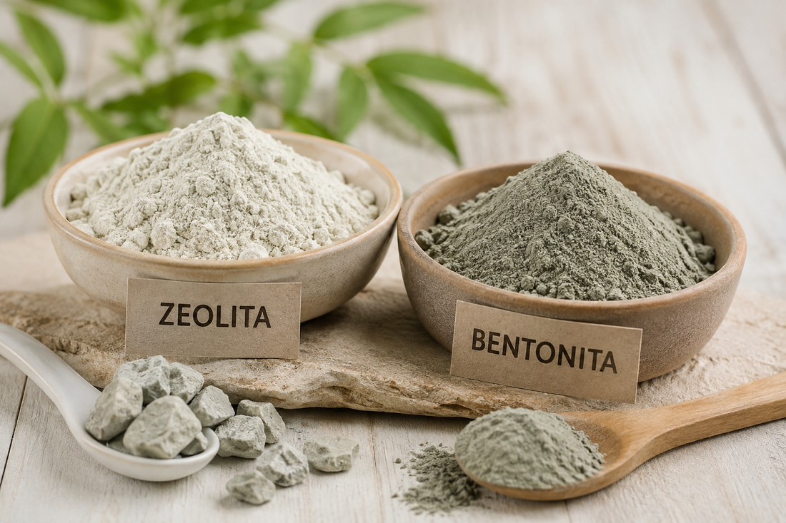 Zeolita y bentonita: minerales naturales utilizados como apoyo en procesos de limpieza