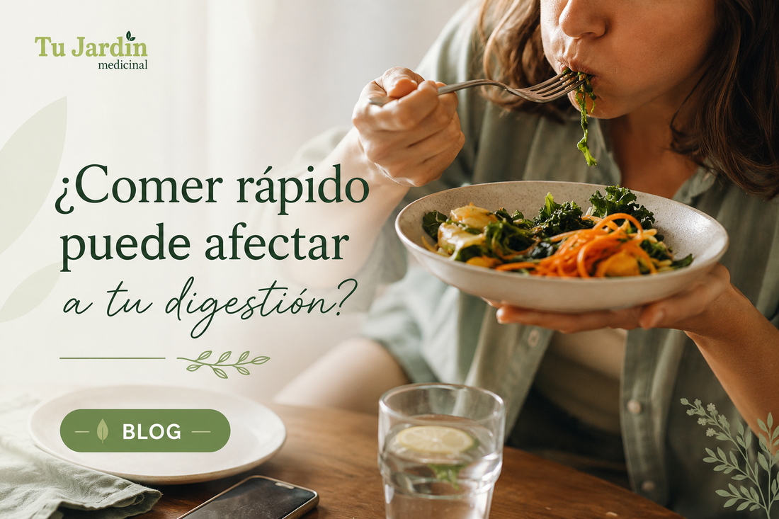 ¿Comer rápido puede afectar a tu digestión?