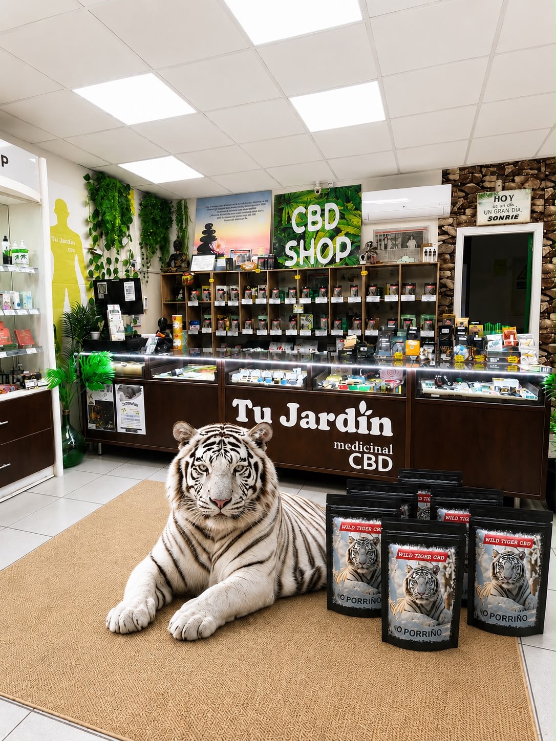 ¿Por qué elegimos un tigre blanco para nuestro logo? CBD