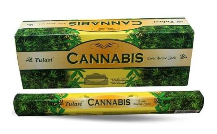 Tulasi - Varillas de incienso con aroma a cannabis