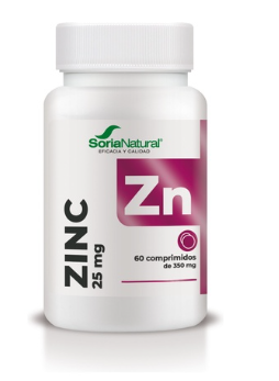 Zinc Liberación Sostenida 25mg