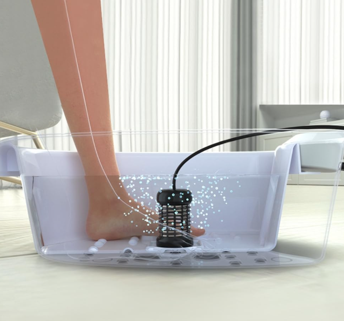 Baño de pies iónico - Pediluvio ionico - Kit Kouamor