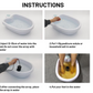 Baño de pies iónico - Pediluvio ionico - Kit Kouamor