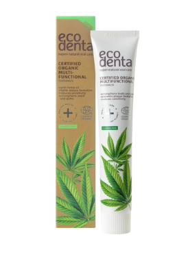 Dentífrico antiplaca cáñamo 75 ml- SIN FLÚOR