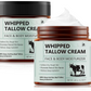 Beef Tallow Face Cream, Bálsamo de Sebo de Vacuno Puro con Miel