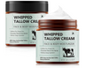 Beef Tallow Face Cream, Bálsamo de Sebo de Vacuno Puro con Miel