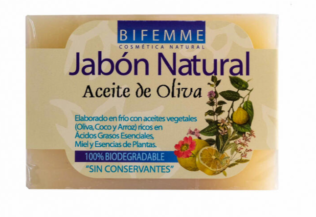 Jabón Natural Aceite de Oliva