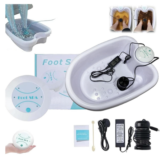 Baño de pies iónico - Pediluvio ionico - Kit Kouamor
