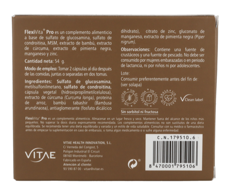 Flexivita Pro articulaciones
