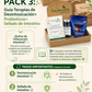 PACK 3: Guia Terapias de Desintoxicación+Probioticos+Sellado de Intestino