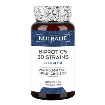 Probióticos 30 cepas 264 billones UFC Biprotics complex