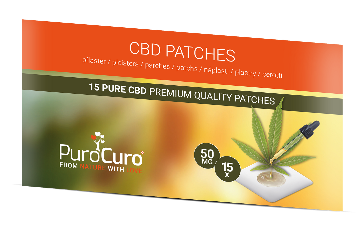 Parches de CBD 50mg