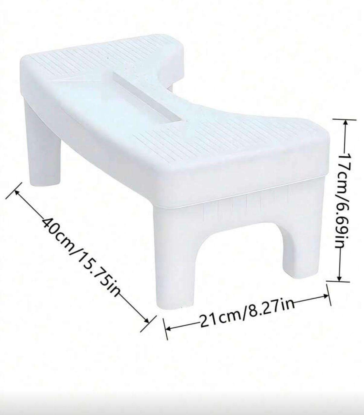 Taburete ergonómico de asistencia para el baño- Intestino
